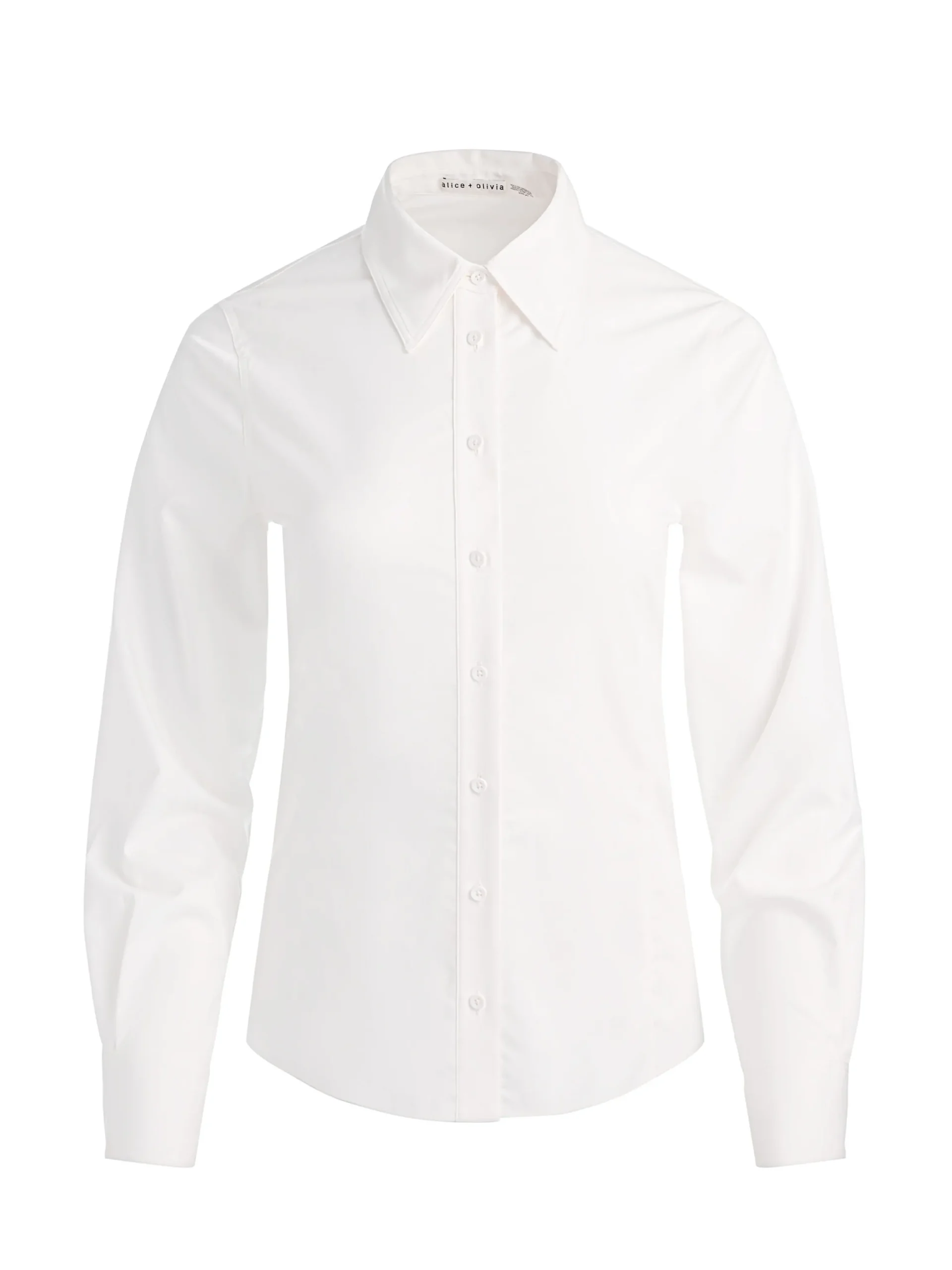 AMELIA BUTTON DOWN WITH LACE UP BACK