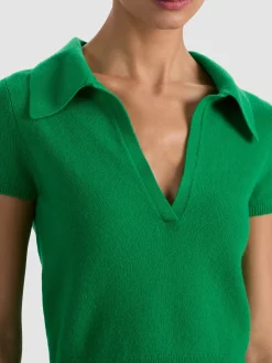 ANDI CASHMERE POLO