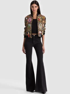 ASHER EMBELLISHED VARSITY JACKET