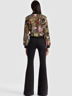 ASHER EMBELLISHED VARSITY JACKET