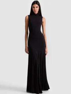 AUGUSTA OPEN BACK MAXI DRESS