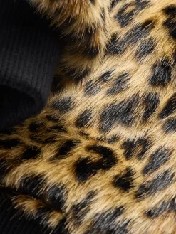 BECKY REVERSIBLE FAUX FUR BOMBER JACKET