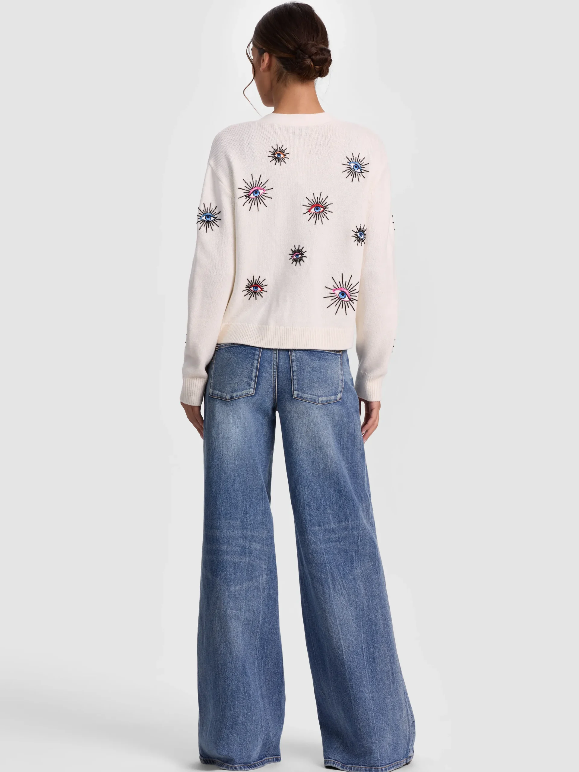 BRADLEY SHORT EMBELLISHED CARDIGAN