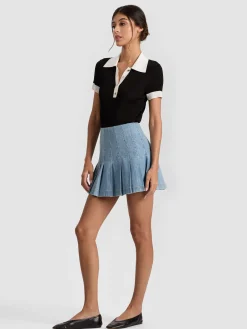 CARTER DENIM SKIRT