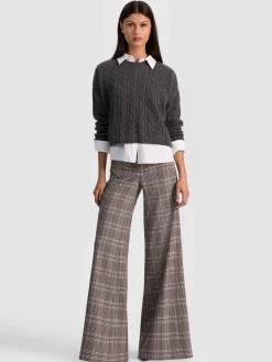 CECILIE CASHMERE CABLEKNIT PULLOVER