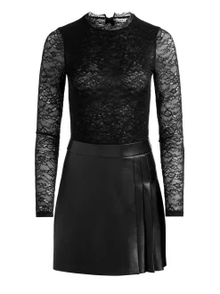 CHARA LACE MINI DRESS