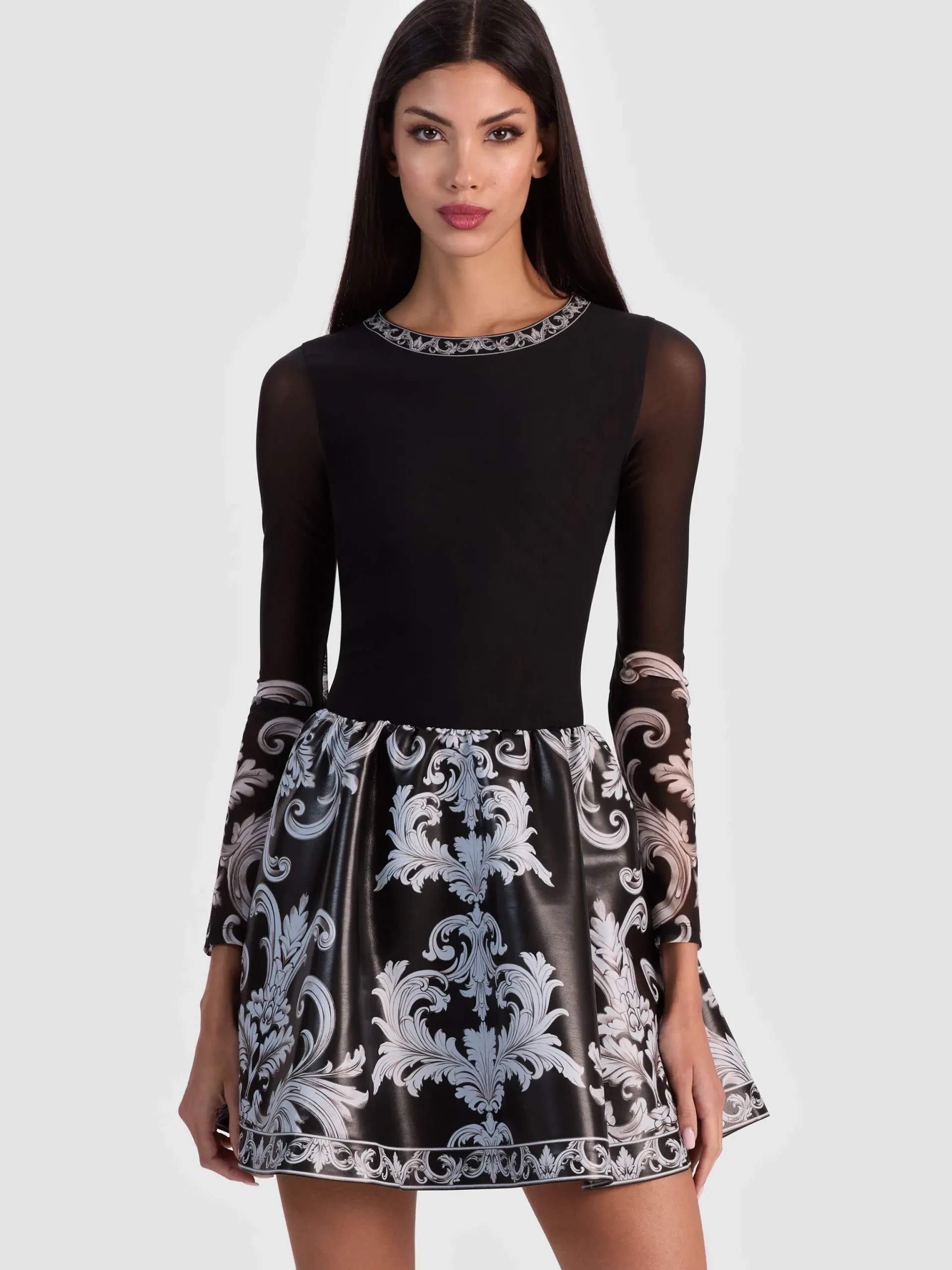 CHARA VEGAN MINI DRESS