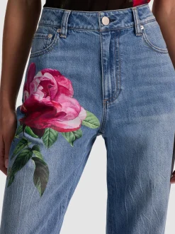 CHIC PRINTED JEAN