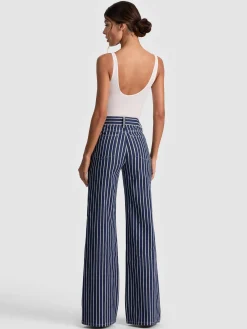 CHIC STRIPED JEAN