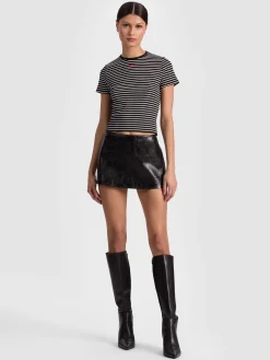 CINDY CROPPED TEE