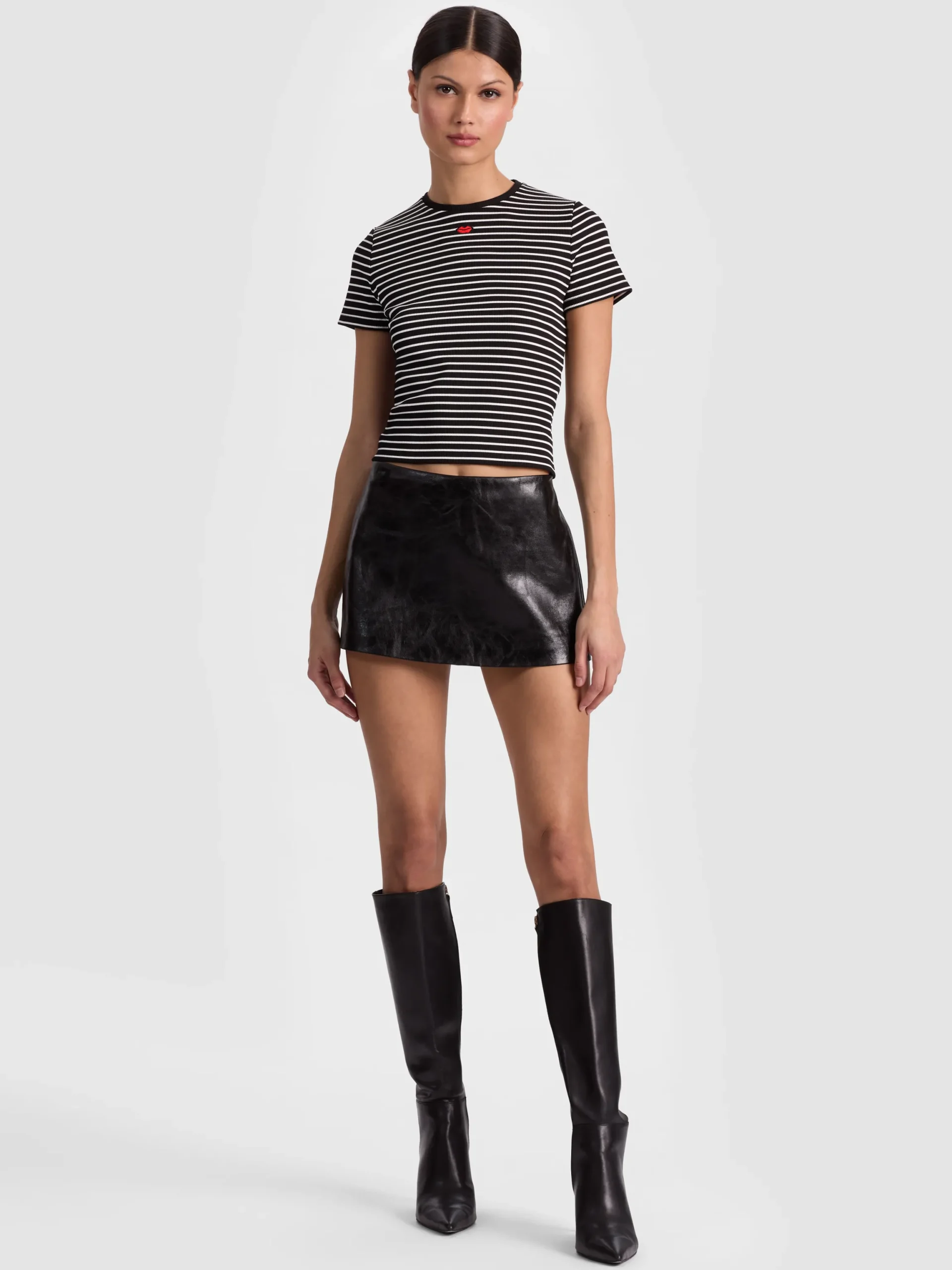 CINDY CROPPED TEE