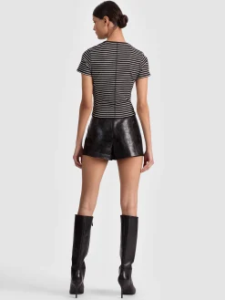 CINDY CROPPED TEE