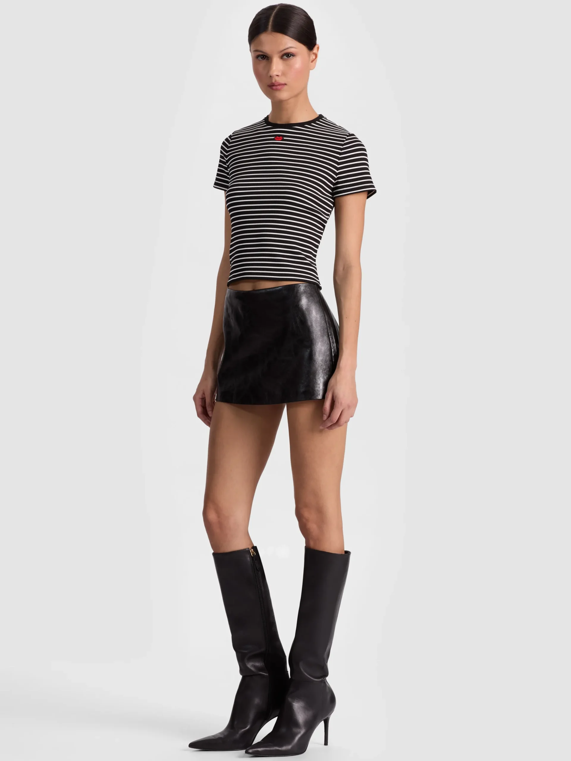 CINDY CROPPED TEE