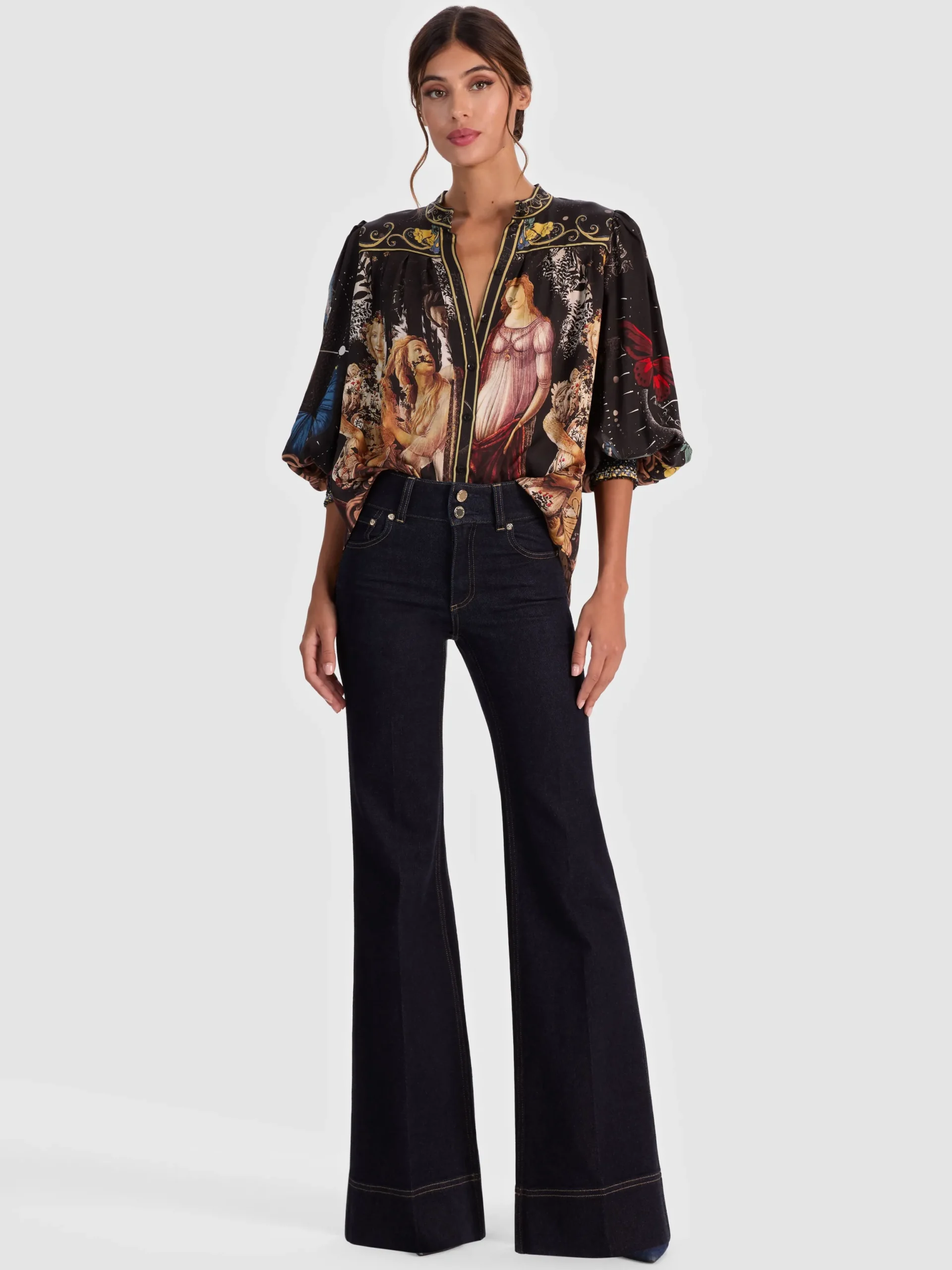 CORA BUTTON DOWN BLOUSE