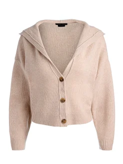 COREY HOODED CASHMERE CARDIGAN