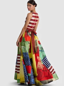 DARCIE FLARED GOWN