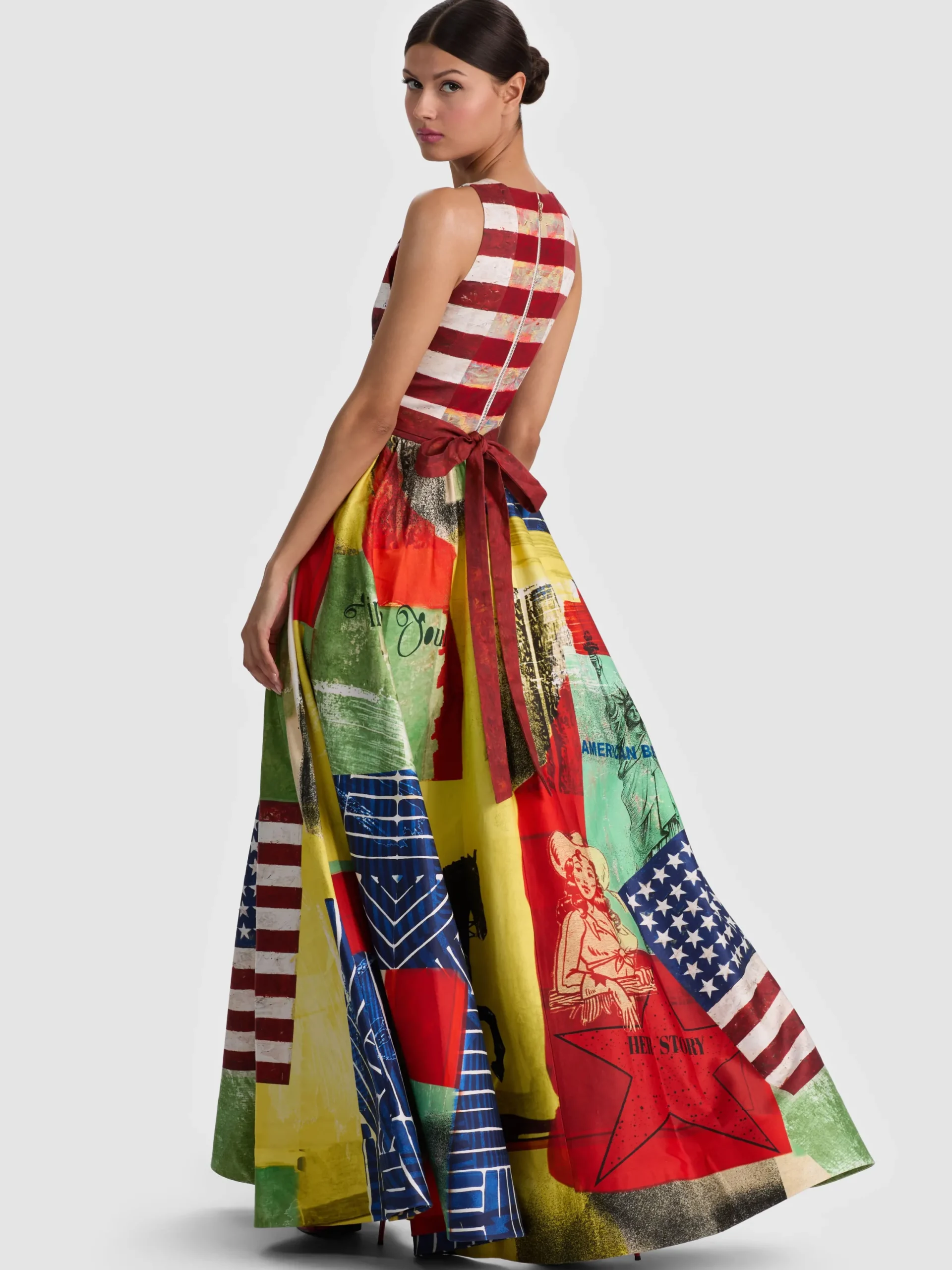 DARCIE FLARED GOWN