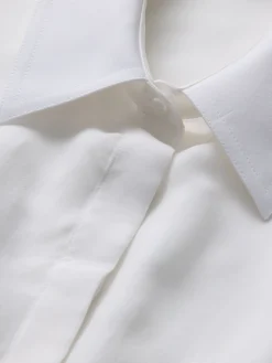 EDIE SEAMED CORSET BUTTON DOWN