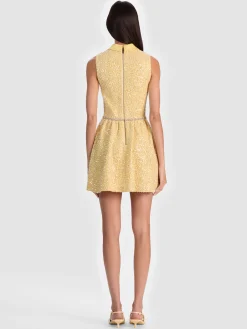 ELLIS EMBELLISHED MINI DRESS