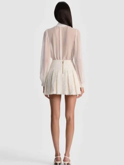EMILIE TWEED MINI SKIRT
