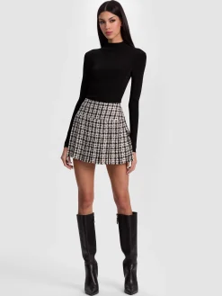 EMILIE TWEED MINI SKIRT