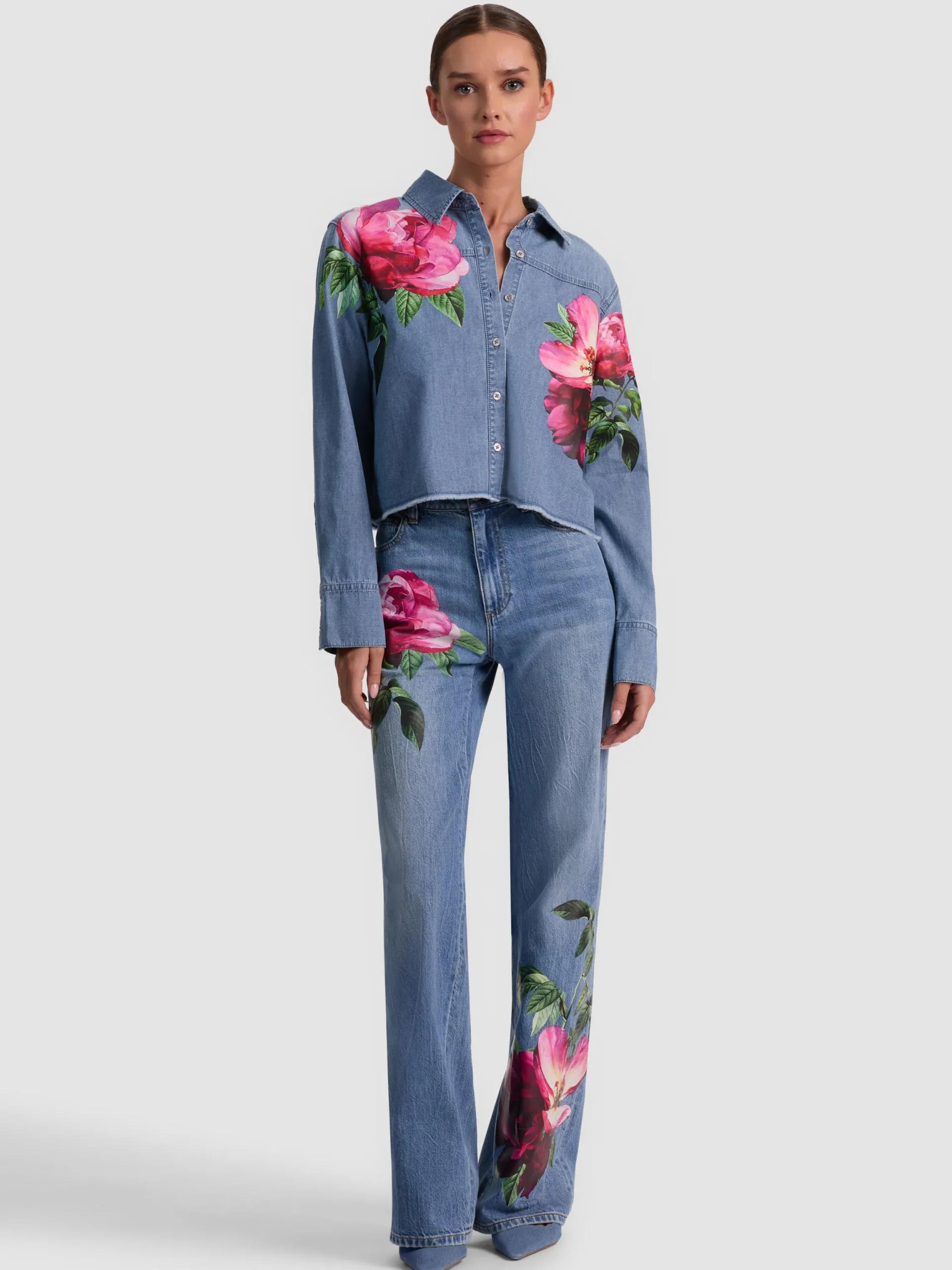 FINELY DENIM BUTTON DOWN