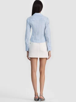 FREYA BUTTON DOWN TOP
