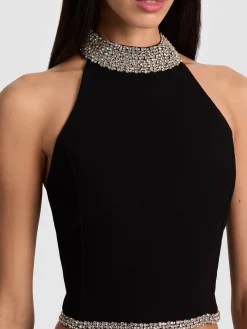 GATZ EMBELLISHED TOP