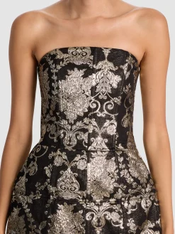 GERDA STRUCTURED MINI DRESS