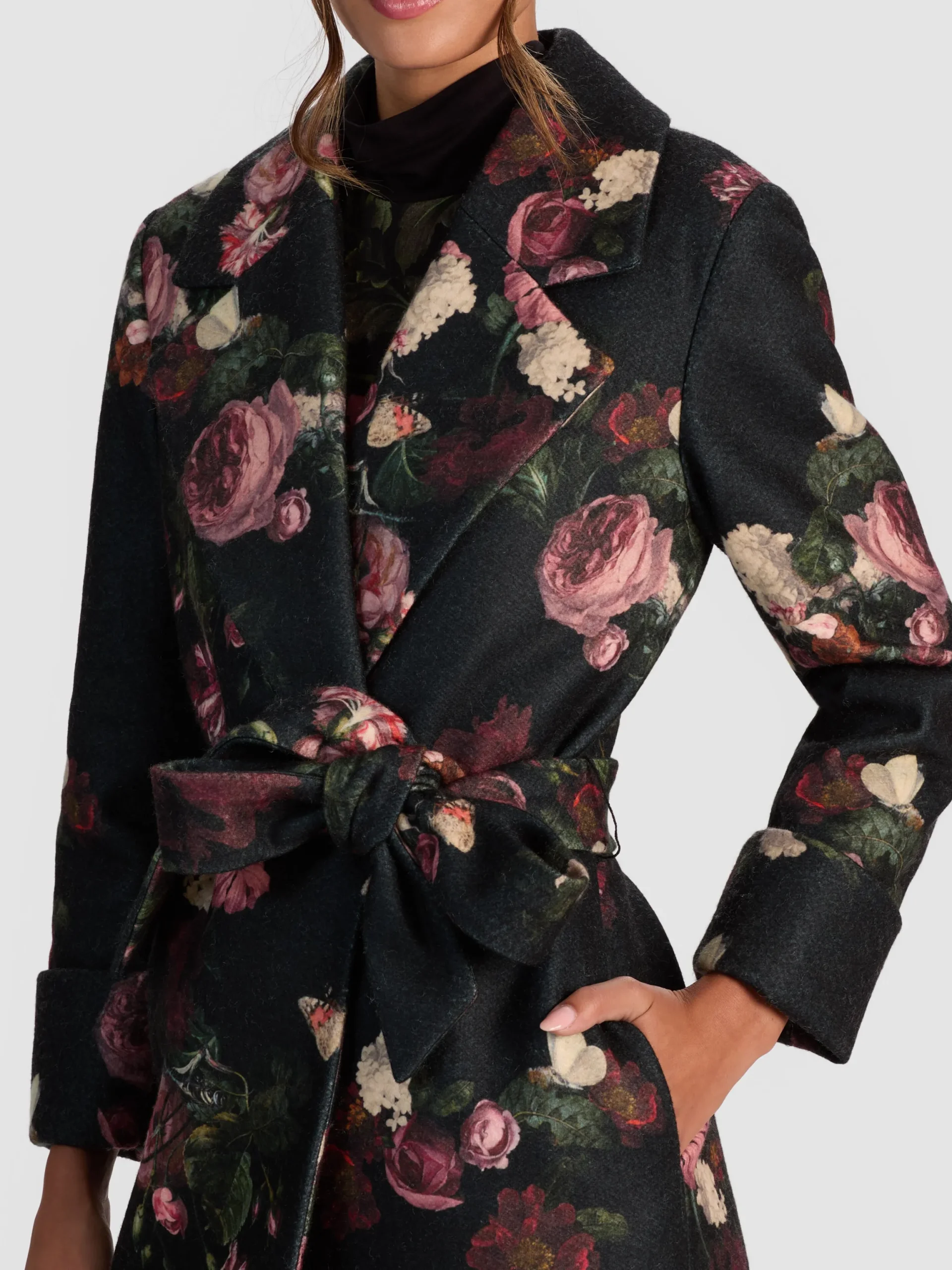 KARLEY WRAP COAT