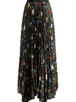 KATZ PLEATED MAXI SKIRT