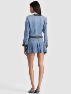 LANDON CROPPED DENIM JACKET