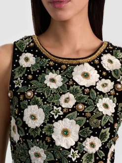 LINDSEY EMBELLISHED GOWN
