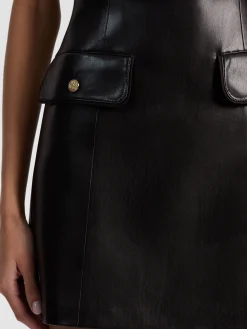 MARCELLA VEGAN MINI DRESS
