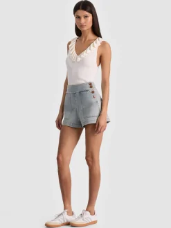 MARNIE RUFFLE TANK