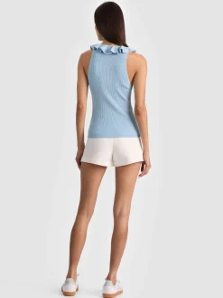 MARNIE RUFFLE TANK