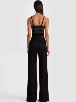 MAUDE PLAID BRALETTE