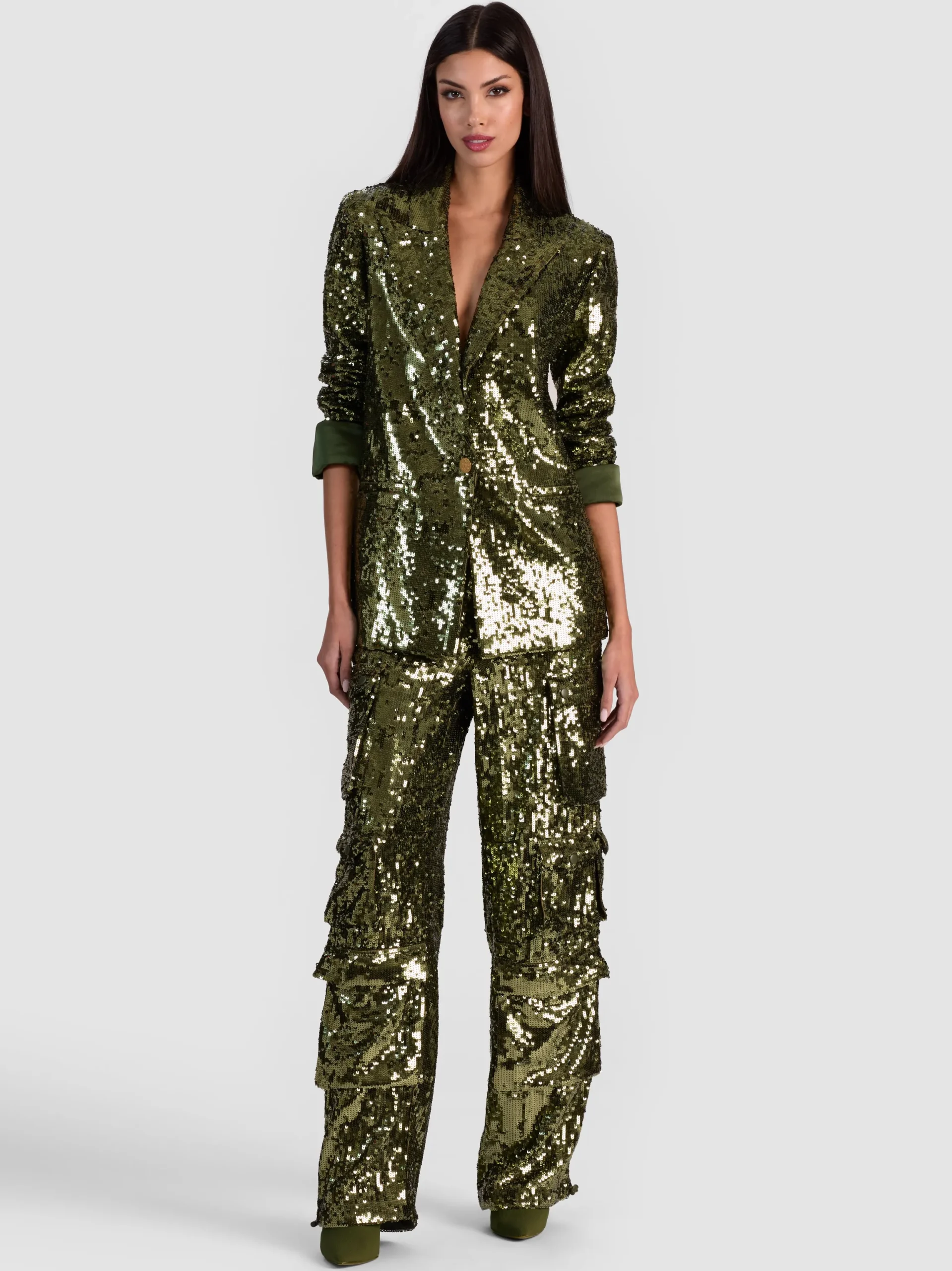 QUINCY SEQUIN BLAZER