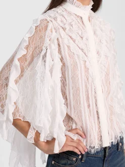 RHEBA LACE TOP