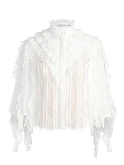 RHEBA LACE TOP