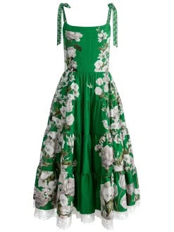 ROSALEE BUSTIER MIDI DRESS