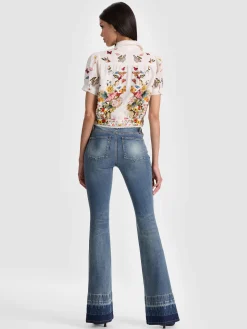 ROSIE CROPPED BUTTON DOWN