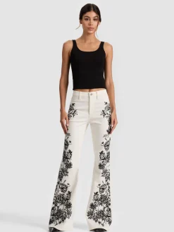 SB EMBROIDERED JEAN