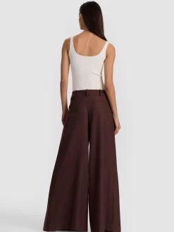 SIMON PLEATED TROUSER
