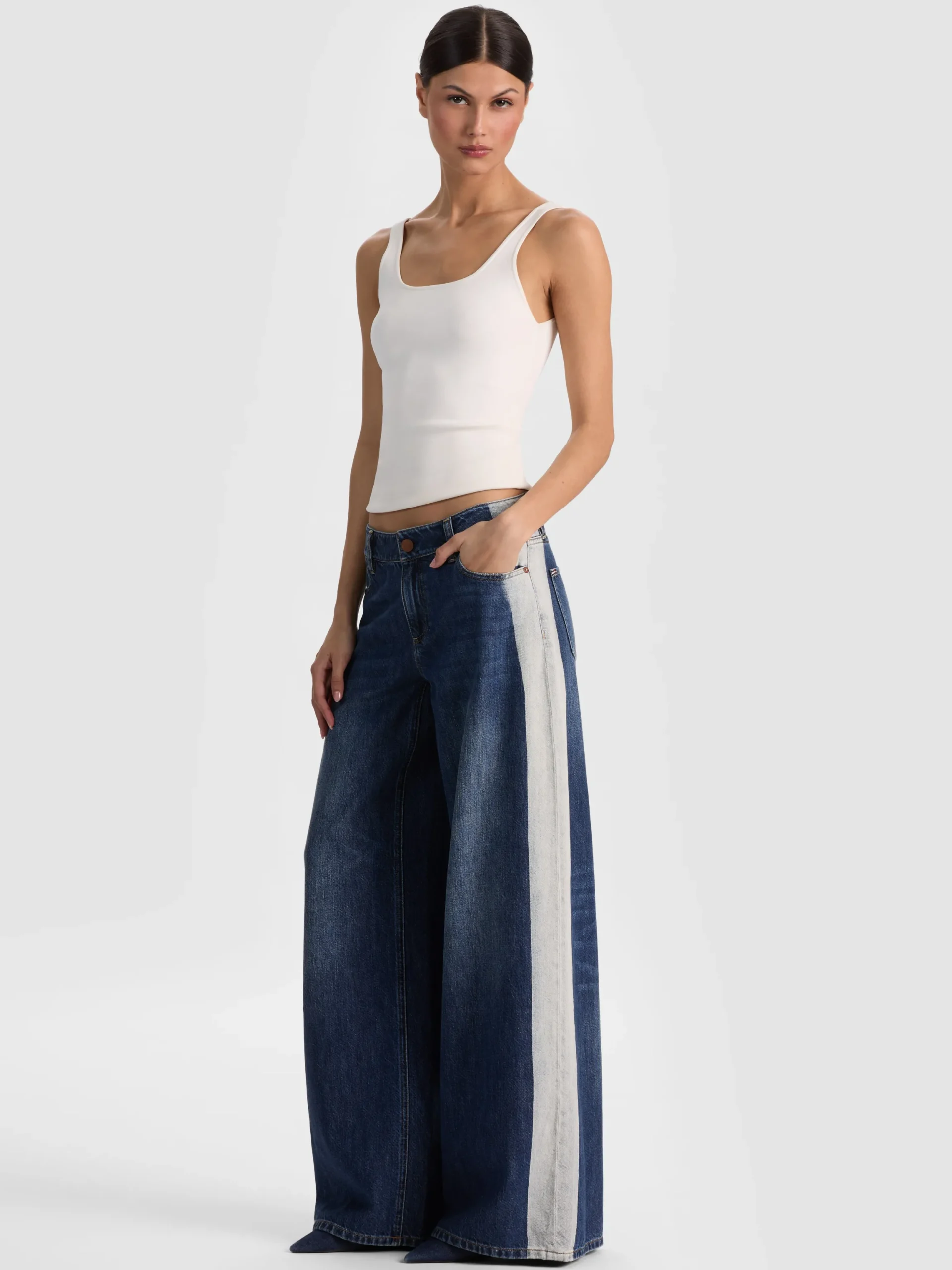 STU SIDE STRIPE JEAN