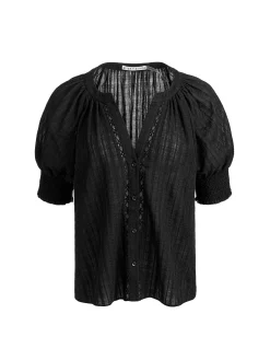 THALIA BUTTON DOWN BLOUSE