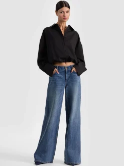 TOBIE CINCHED BUTTON DOWN