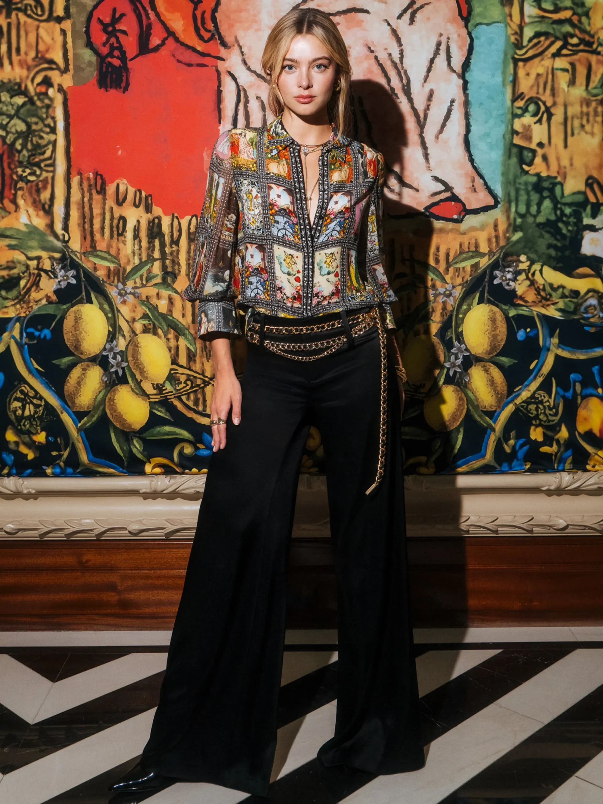 WAN SILK BLOUSE