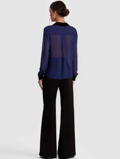 WILLA COMBO BLOUSE