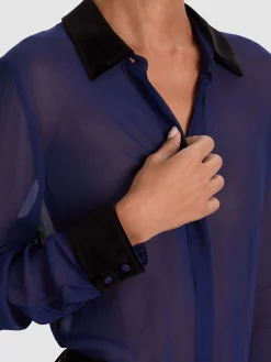 WILLA COMBO BLOUSE